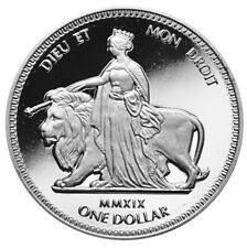 British Virgin Islands 1 Dollar 2019 BU Bicentenary of Queen Victoria Una & Lion