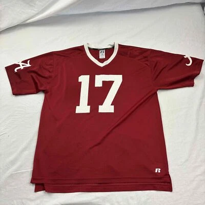 UA University of Alabama Russell Athletic Mens Jersey Maroon Short Sleeve Large - Image 1 of 4