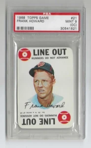 1968 Topps Game #21 FRANK HOWARD Washington Senators PSA 9 MINT (OC) - Picture 1 of 2