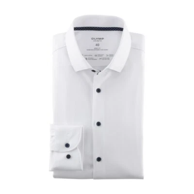 Olymp Level Five 24/Seven Camicia Da Uomo Business Bianca 073664 00 - Immagine 1 di 4