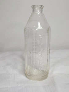 Vintage Glass 8oz Pyrex Baby Bottle Made In Canada - Imagen 1 de 8