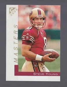 STEVE YOUNG 2000 Topps Gallery "MASTERS" Card SAN FRANCISCO 49ERS #134 - Picture 1 of 2