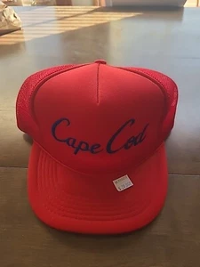 Vintage Cape Cod Mesh Snapback Trucker Hat H000037 - Picture 1 of 3