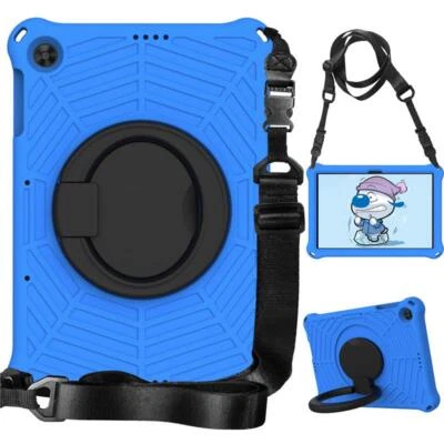 Funda con Correa Huawei MatePad T10 S T5 T8 Tablet 2 Honor Pad X8 EVA Soporte Anillo Cubierta Foto 1 de 4