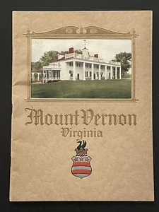 An Illustrated Handbook of Mount Vernon Virginia ~ c1926 ~ Casi nuevo + *imprescindible* - Imagen 1 de 6