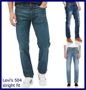 jeans uomo levis elasticizzato pantaloni levi's regular fit gamba dritta w29 w30 - Imagen 1 de 33