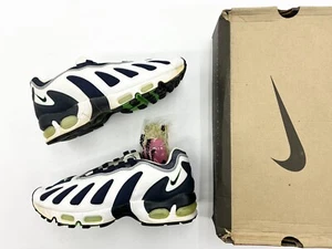 1996 Vintage Nike Air Max  White Obsidian Scream Green Sz 9.5 Men Shoe OG. - Picture 1 of 10