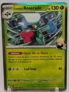 🔥Pokemon TCG Cynthia's Roserade 008/182 Near Mint Destined Rivals🔥 - Picture 1 of 3