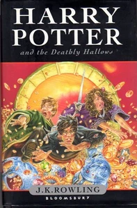 HARRY POTTER AND THE DEATBLY HALLOWS J.K.ROWLING BLOOMBURY TESTO INGLESE (RA568) - Picture 1 of 1