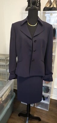 Traje falda púrpura Stresa 2 piezas Foto 1 de 2