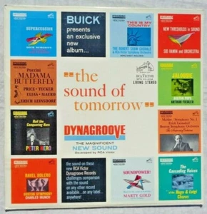 The Sound of Tomorrow 1963 RCA SPS-33-204 Buick Promo Indianapolis Pressing EX - Imagen 1 de 12