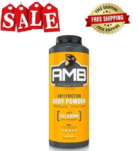 Anti Monkey Butt Anti Chafing, Anti Itch Body Powder and Foot Powder, 8 oz - Picture 1 of 6