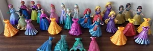 Disney Princess polly pocket Magic Clip Lot of 48 tiny mini dolls miniature B31 - Picture 1 of 24