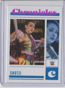 2023 Shotzi Panini Chronicles WWE Pink Parallel #037/349 - Picture 1 of 2