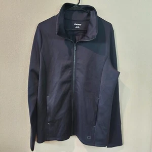 OGIO Performance Jacket LOE703 Ladies XL Black Cowl Neck Collar Lightweigt - Picture 1 of 7