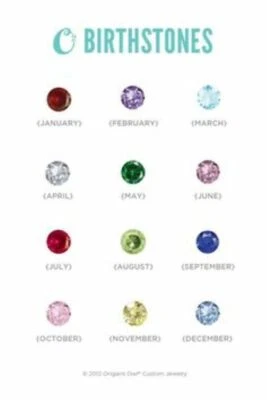 Piedras de nacimiento y piedras de acento de cristal de Swarovski Origami Owl compra 4+ obtén dije gratis Foto 1 de 4