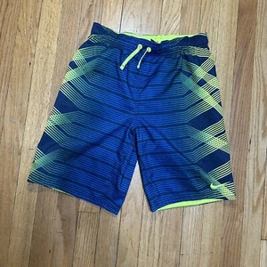 NIKE Boys Shorts XL Youth Spin Breaker Swim Trunks Embroidered Drawstring  - Picture 1 of 7