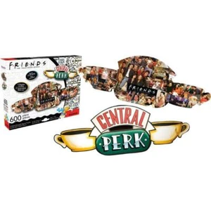 FRIENDS Central Perk and Collage 2 Sided Jigsaw Puzzle 600pcs AQUARIUS ENT - Imagen 1 de 5