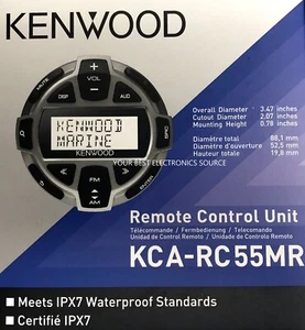 NEW Kenwood KCA-RC55MR Wired Marine Remote Control w/ LCD Display - Picture 1 of 1