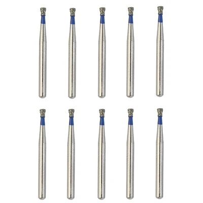 Dental Diamond Burs FG SI-46 Single Inverted Cone Standard Grit High Speed Bur - Image 1 of 4