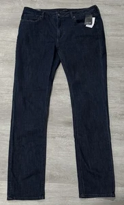 Pantalones de mezclilla para hombre Joe's Jeans 36 x 34 The Asher azul liso elásticos calce ajustado nuevos con etiquetas - Imagen 1 de 6
