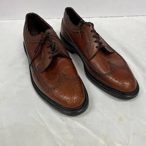 Zapato de Vestir OLullioan Marrón 32832R7 Para Hombre Talla 10 D Cuero Hecho en EE. UU. - Imagen 1 de 6