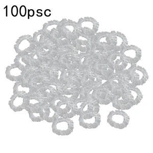 100Pcs Universal Plastic Disposable Steering Wheel Cover For Auto Car Truck D - Picture 1 of 10