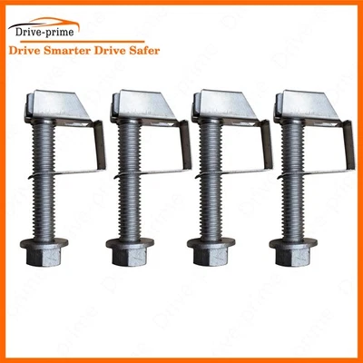 New 4x Exhaust Manifold Bolts U Nuts Kit For Jeep Chrysler Dodge Ram 1500 03442 Foto 1 de 4