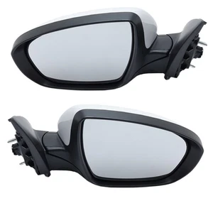 For Kia Optima 2014-2016 Right&Left Side Mirror White Heated W/Turn Signal Light - Picture 1 of 24