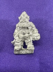 SQUAT SERVITOR Metal Rogue Trader Squats Army 40K 1980s Games Workshop 2J - Picture 1 of 2
