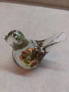 Phönizischer Glasvogel Handarbeit in Malta sehr guter Zustand mit Etikett - Bild 1 von 8