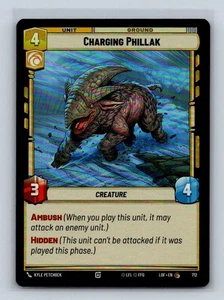 Charging Phillak Legends of the Force 712 Star Wars Unlimited - Picture 1 of 2