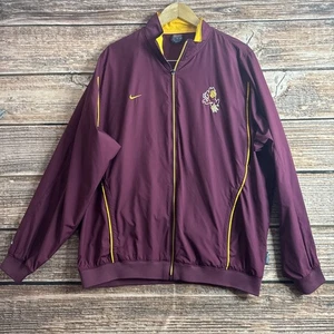 Vintage Arizona State Sun Devils Nike Team Windbreaker Mens Large Sparky ASU Zip - Picture 1 of 20