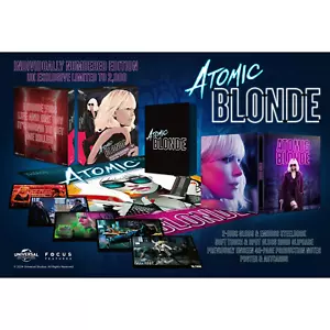 Atomic Blonde Collector's Edition 4K Ultra HD + BluRay Steelbook New - 2000 Only - Picture 1 of 4