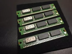 4x 1MB 30-Pin 3-chip Parity 70ns FPM 1Mx9 Memory SIMMs 4MB RAM Apple Mac PC - Picture 1 of 3