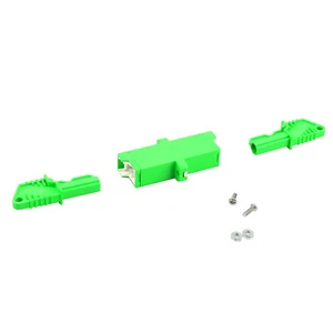 2-20dB E2000 /APC Fiber Adapter Connector Simplex Optical Fiber Coupler Plate N - Photo 1/9