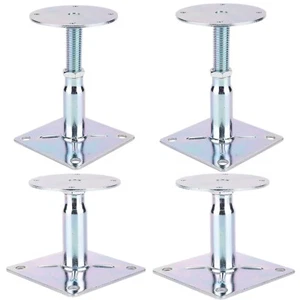 4 Pack Adjustable 3½" to 6" Floor Jack,Mini Screw Jack,Adjust - Picture 1 of 3