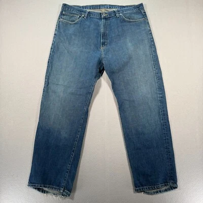 Винтажные мужские джинсы Ralph Lauren Polo Hayden 42x32 синий мешковатый крой средняя стирка Y2K - Изображение 1 из 4