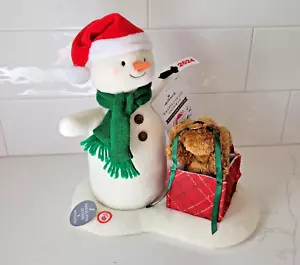 Hallmark WRAPPED IN JOY SNOWMAN Singing & Motion 2024 NEW Jingle Pals VIDEO - Picture 1 of 16