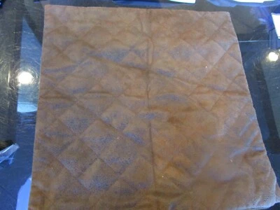 Funda de almohada Pottery Barn Teen Retail Trailblazer marrón 16" muestra de sesión de fotos Foto 1 de 4