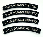 Vintage Uss Papago Atf-160 Patches