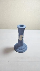Vintage Wedgewood Kerzenständer Jasperware blau "Dancing Hours" - Bild 1 von 6