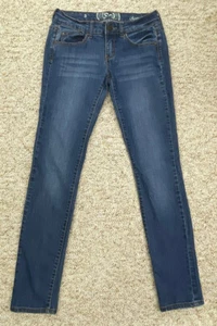 SO Women's Low Rise Size 5 Skinny Stretch Denim Jeans (28x30) - Picture 1 of 24