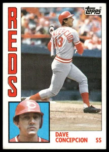 1984 Topps #55 Dave Concepcion Cincinnati Reds Baseball - Picture 1 of 2