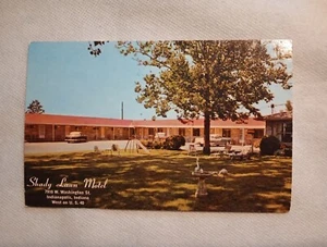 Shady Lawn Motel - Indianapolis, Indiana VINTAGE POSTCARD Tichnor Bros. Inc. - Picture 1 of 6