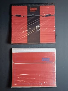 Trapper Keeper rote Notizbücher 29096 Ordner 2 Stück Vintage - Bild 1 von 9