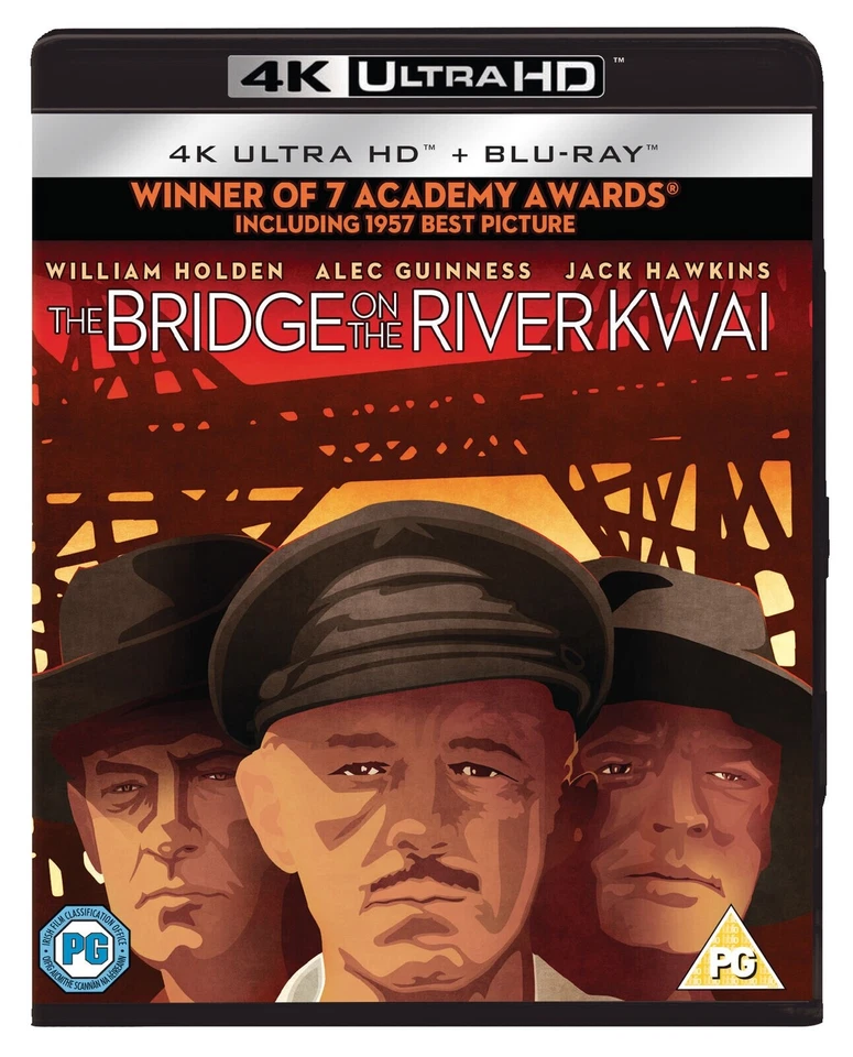 The Bridge On the River Kwai  4K UHD Blu-ray Sealed. Alec Guinness HMV PRICE £20 - Image 1 of 1