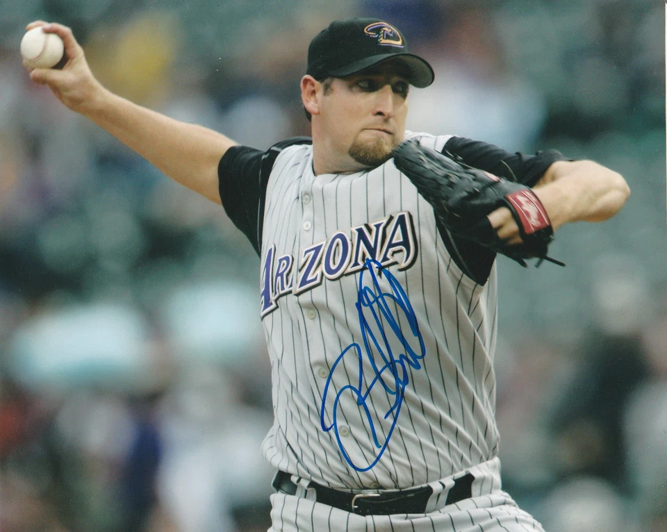 Foto 8x10 firmada por Brandon Webb Arizona Diamondbacks 2006 NL CY YOUNG Foto 1 de 1