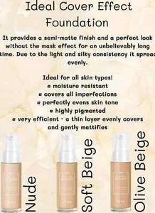 Foundations Federico Mahora, FM Makeup, blur effect, ideal cover - Picture 1 of 4