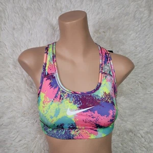 Nike Medium Support Sports Bra Size XS Training Stay Cool Victory Compression I - Picture 1 of 12